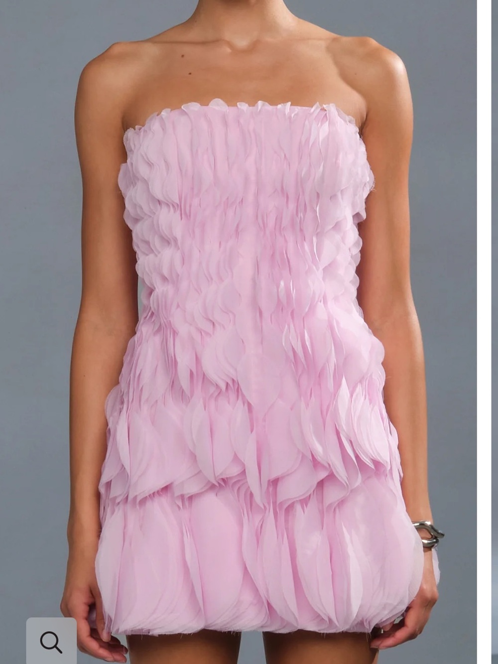 AMUR Christine Mini Dress in Lumen Lavender